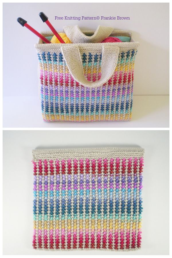 Scrapbuster Bag Free Knitting Patterns