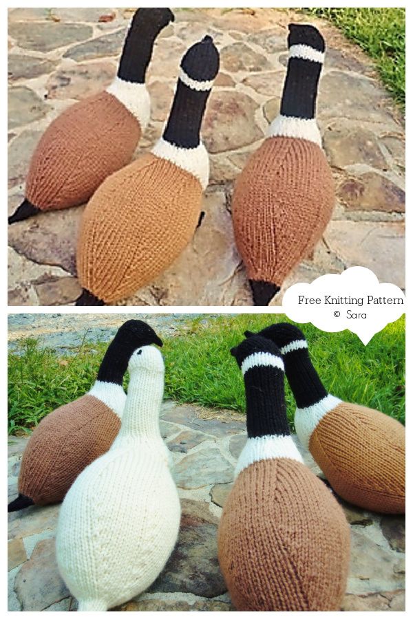 Amigurumi Goose Free Knitting Pattern