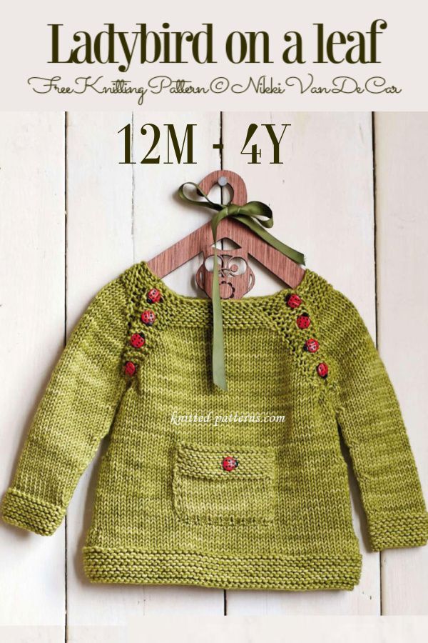Baby Pullover Sweater Free Knitting Pattern 