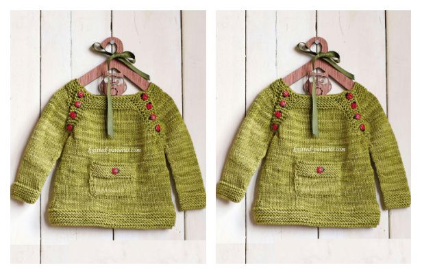 Baby Pullover Sweater Free Knitting Pattern