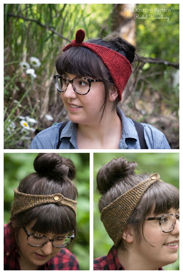 Ruby Beach Headband Free Knitting Patterns