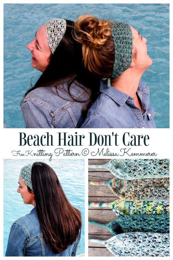 Beach Hair Headband Free Knitting Patterns