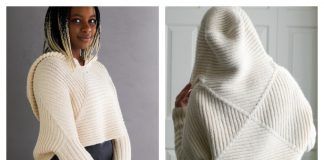 Center Point Popover Hoodie Knitting Pattern