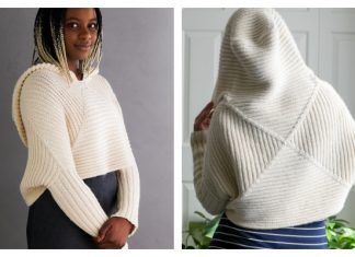 Center Point Popover Hoodie Knitting Pattern