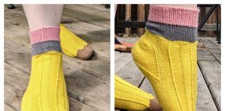 Pencil Socks Free Knitting Pattern