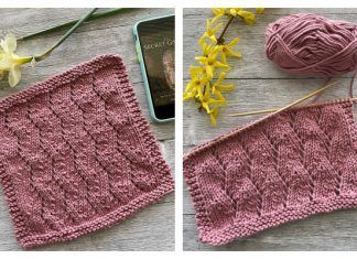 The Secret Garden Dishcloth Free Knitting Pattern