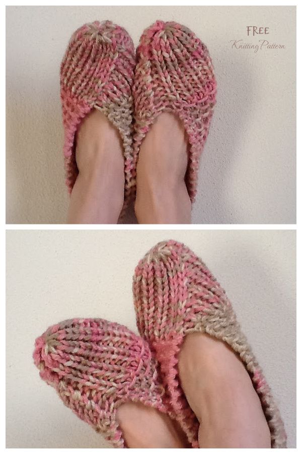 Tootsies Toasters Slippers Free Knitting Pattern