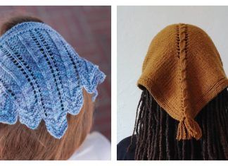 Head Kerchief Free Knitting Patterns