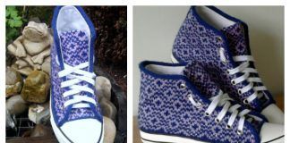 How to Knit Sneakers Free Knitting Pattern