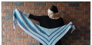 Nightcrest Shawl Free Knitting Pattern