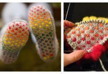 Cadeautje Chunky Heart Slippers Knitting Pattern