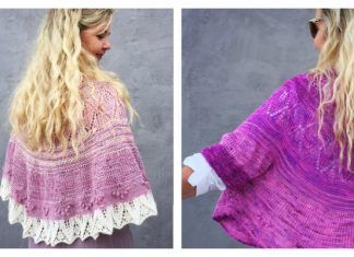 Knit All My Love Lace Shrug Free Knitting Pattern