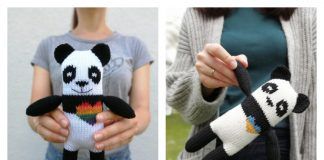 Amigurumi Panda Free Knitting Pattern