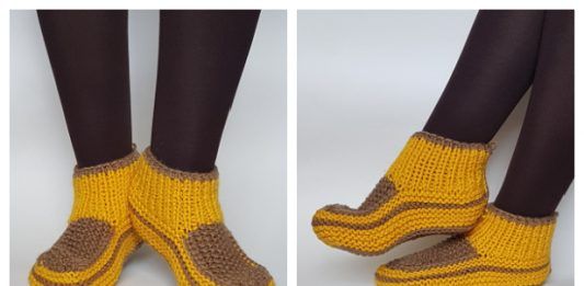 One Piece Slippers Archives - Knitting Pattern