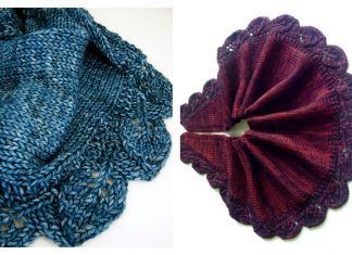 Leaf Edge Scarf Free Knitting Pattern