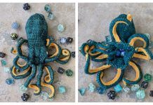 Drawstring Octopus Bag Knitting Pattern