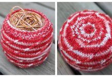 Yarn Cozy Holder Free Knitting Pattern