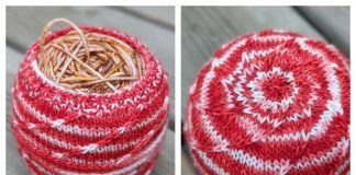 Yarn Cozy Holder Free Knitting Pattern