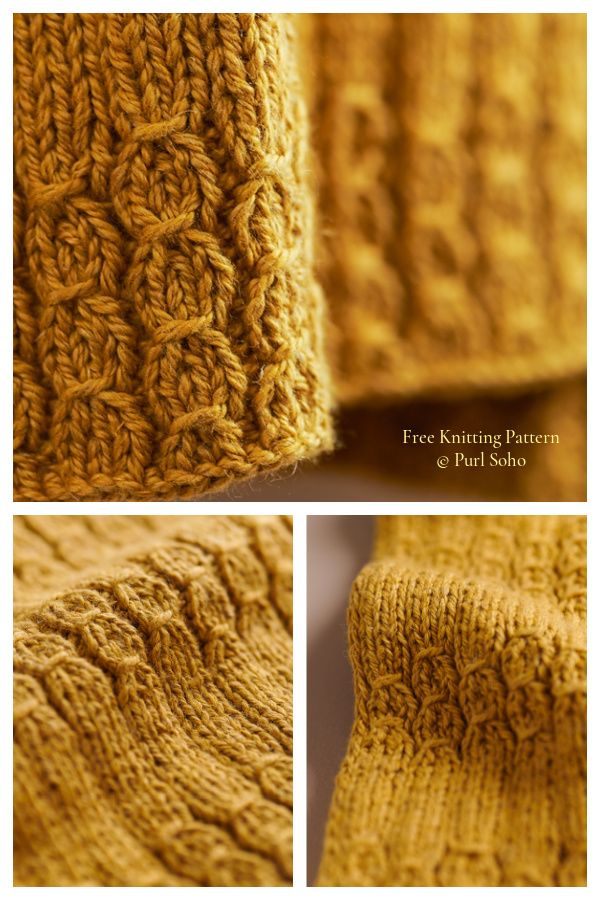 Droplet Blanket Free Knitting Pattern