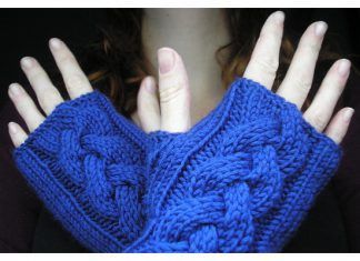 host Train Gloves Free Knitting Pattern