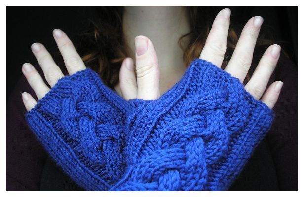 host Train Gloves Free Knitting Pattern