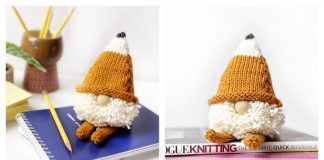 Just Write Gnome Free Knitting Pattern