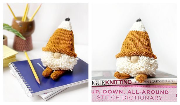 Just Write Gnome Free Knitting Pattern