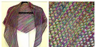 Summer Net Shawl Free Knitting Pattern