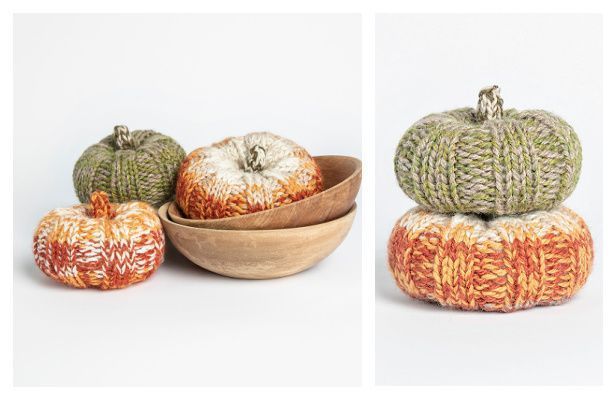 Tiny Pumpkin Free Knitting Patterns