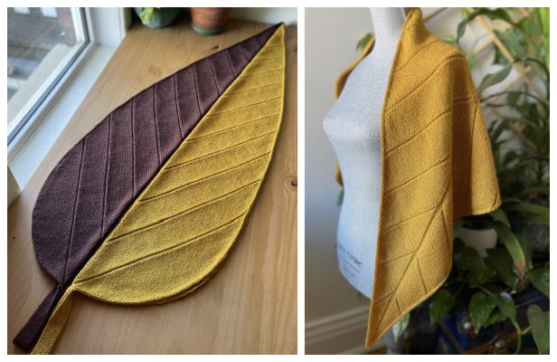 Fallen Shawl Knitting Pattern