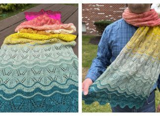 Good Things Scarf Shawl Knitting Pattern