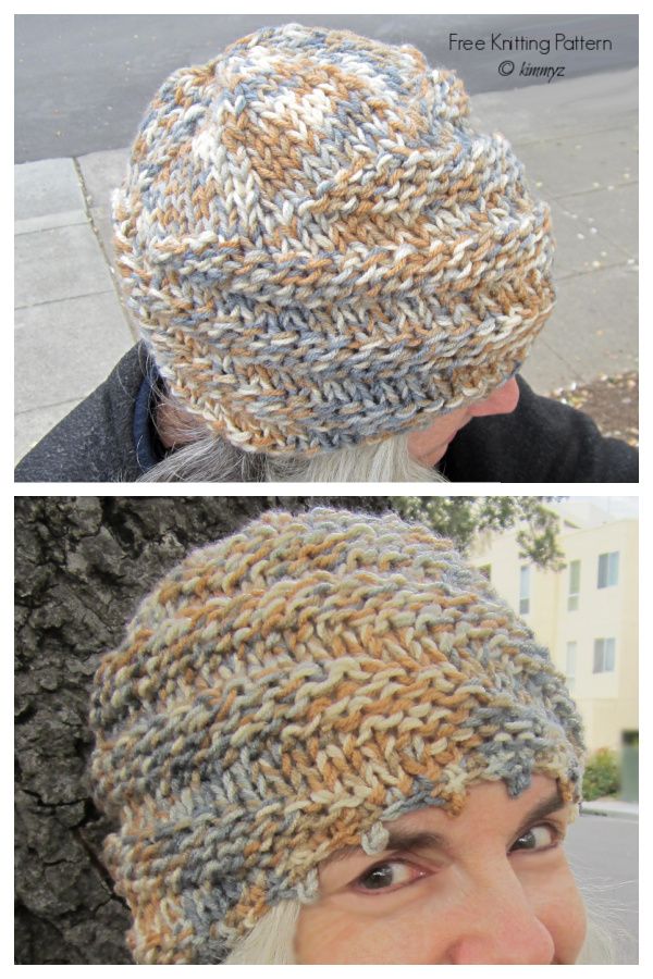 Whirlwind Hat Free Knitting Pattern