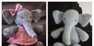 Elijah Elephant Knitting Pattern