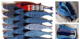 Gansey Herring Fish Free Knitting Pattern