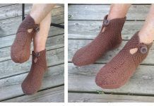 One Piece Mystery Slippers Free Knitting Pattern