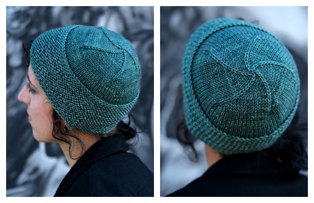 PentaCap Hat Free Knitting Pattern