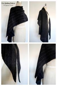 Subtle Interruption Shawl Free Knitting Pattern - Knitting Pattern