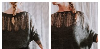 Baltian Pullover Sweater Knitting Pattern
