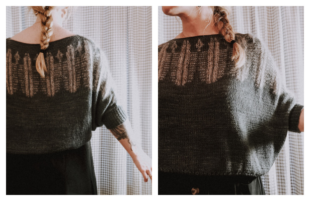 Baltian Pullover Sweater Knitting Pattern