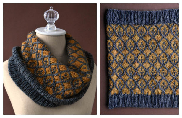 Willowwork Cowl Free Knitting Pattern