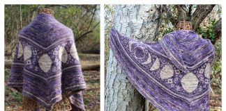 Wisdom of the Moon Shawl Free Knitting Pattern