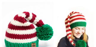Christmas Elf Hat Free Knitting Patterns