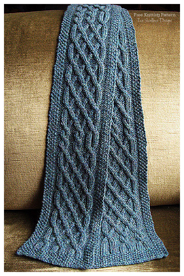 Change-ringing Scarf Free Knitting Pattern