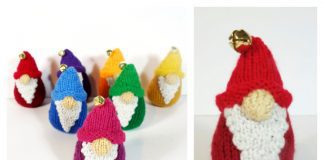 Rainbow Gnomes Free Knitting Pattern