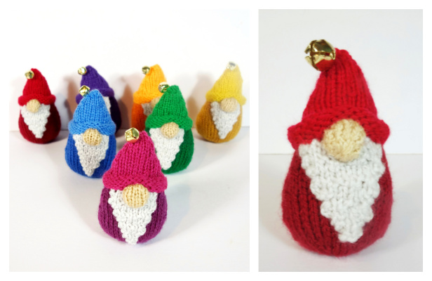 Rainbow Gnomes Free Knitting Pattern - Knitting Pattern