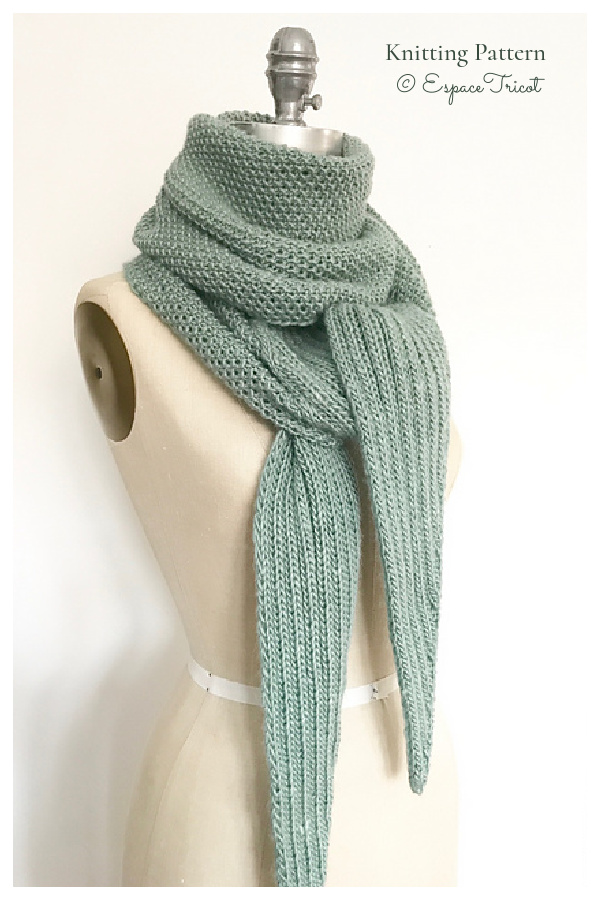 The Rebellious Scarf Knitting Pattern