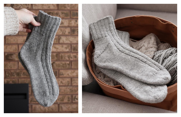 But First Socks Free Knitting Pattern