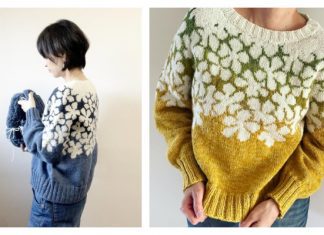 Drawing Sweater Knitting Pattern