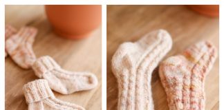 Perfect Newborn Socks Free Knitting Patterns