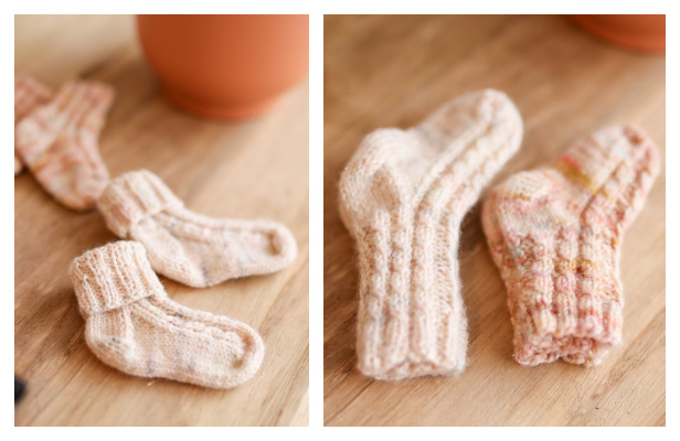 Knitting For Baby, The Free “Perfect Newborn Socks” Pattern – New